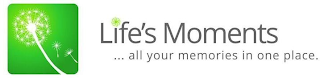 LIFE'S MOMENTS . . . ALL YOUR MEMORIES IN ONE PLACE.