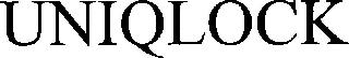 UNIQLOCK