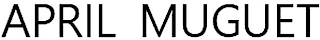 APRIL MUGUET