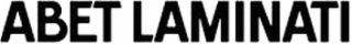 ABET LAMINATI