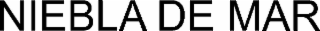 NIEBLA DE MAR