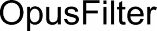 OPUSFILTER