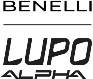 BENELLI LUPO ALPHA