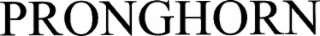 PRONGHORN