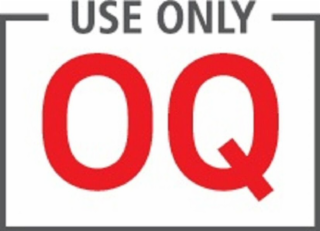USE ONLY OQ