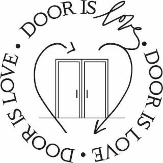 DOOR IS LOVE DOOR IS LOVE DOOR IS LOVE