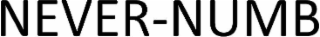 NEVER-NUMB