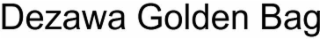 DEZAWA GOLDEN BAG