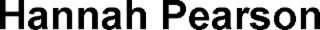 HANNAH PEARSON