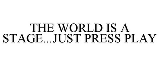 THE WORLD IS A STAGE...JUST PRESS PLAY