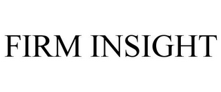 FIRM INSIGHT