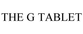 THE G TABLET