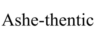 ASHE-THENTIC