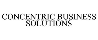 CONCENTRIC BUSINESS SOLUTIONS