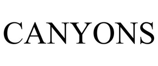 CANYONS
