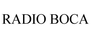 RADIO BOCA