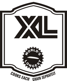 XL COOKS EACH GRAIN SEPRATELY WORLD'S LONGEST