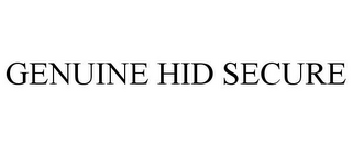 GENUINE HID SECURE