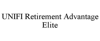 UNIFI RETIREMENT ADVANTAGE ELITE