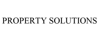 PROPERTY SOLUTIONS
