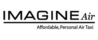 IMAGINE AIR AFFORDABLE, PERSONAL AIR TAXI
