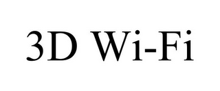 3D WI-FI