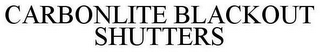 CARBONLITE BLACKOUT SHUTTERS