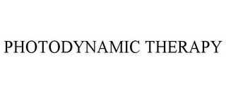 PHOTODYNAMIC THERAPY
