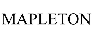 MAPLETON