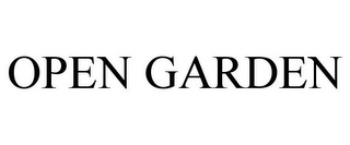 OPEN GARDEN