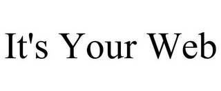 IT'S YOUR WEB