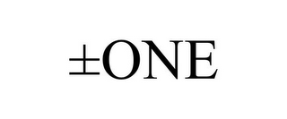 ±ONE