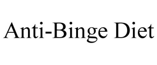 ANTI-BINGE DIET