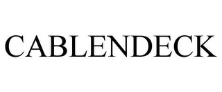 CABLENDECK