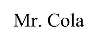 MR. COLA