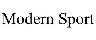 MODERN SPORT