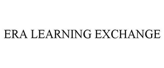 ERA LEARNING EXCHANGE