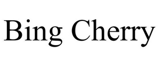BING CHERRY
