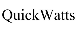 QUICKWATTS