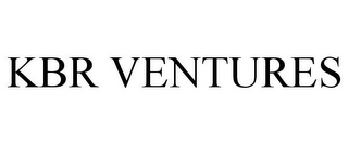 KBR VENTURES