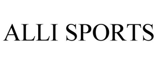 ALLI SPORTS