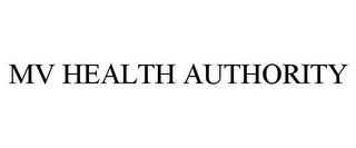 MV HEALTH AUTHORITY