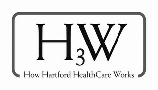 H3W HOW HARTFORD HEALTHCARE WORKS