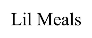 LIL MEALS