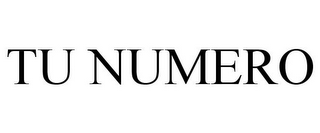 TU NUMERO