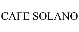 CAFE SOLANO