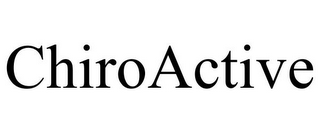 CHIROACTIVE
