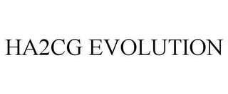 HA2CG EVOLUTION