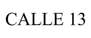 CALLE 13