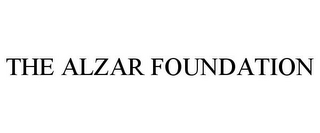 THE ALZAR FOUNDATION